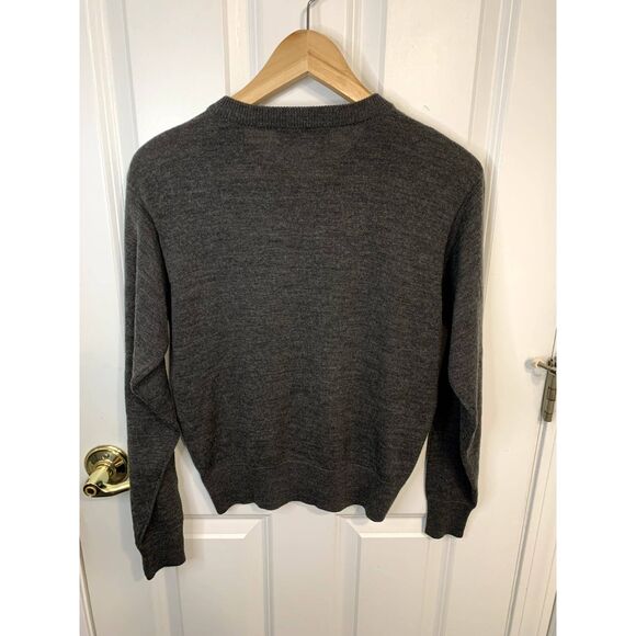 Vintage Outlander Wool Blend Grey Button Down Sweater Size Small - Picture 2 of 6